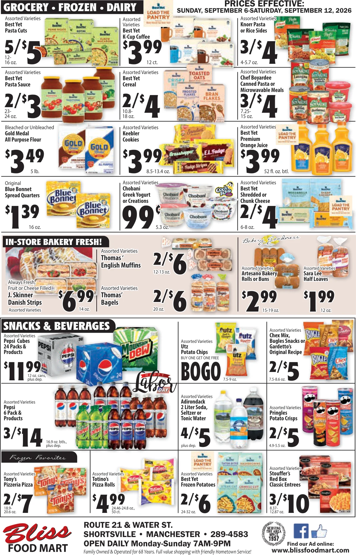 Bliss Shurfine Food Mart Bliss Shurfine Food Mart - Page 2