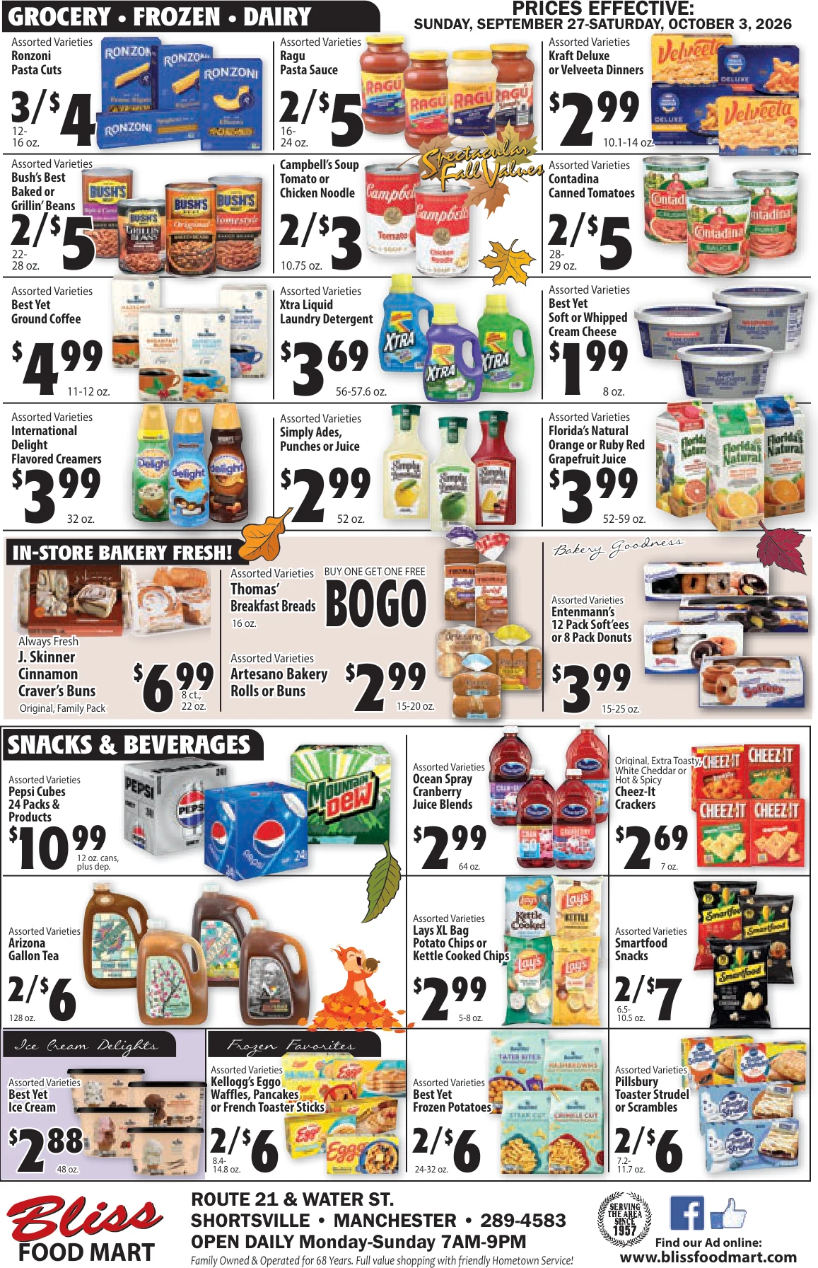 Bliss Shurfine Food Mart Bliss Shurfine Food Mart - Page 2