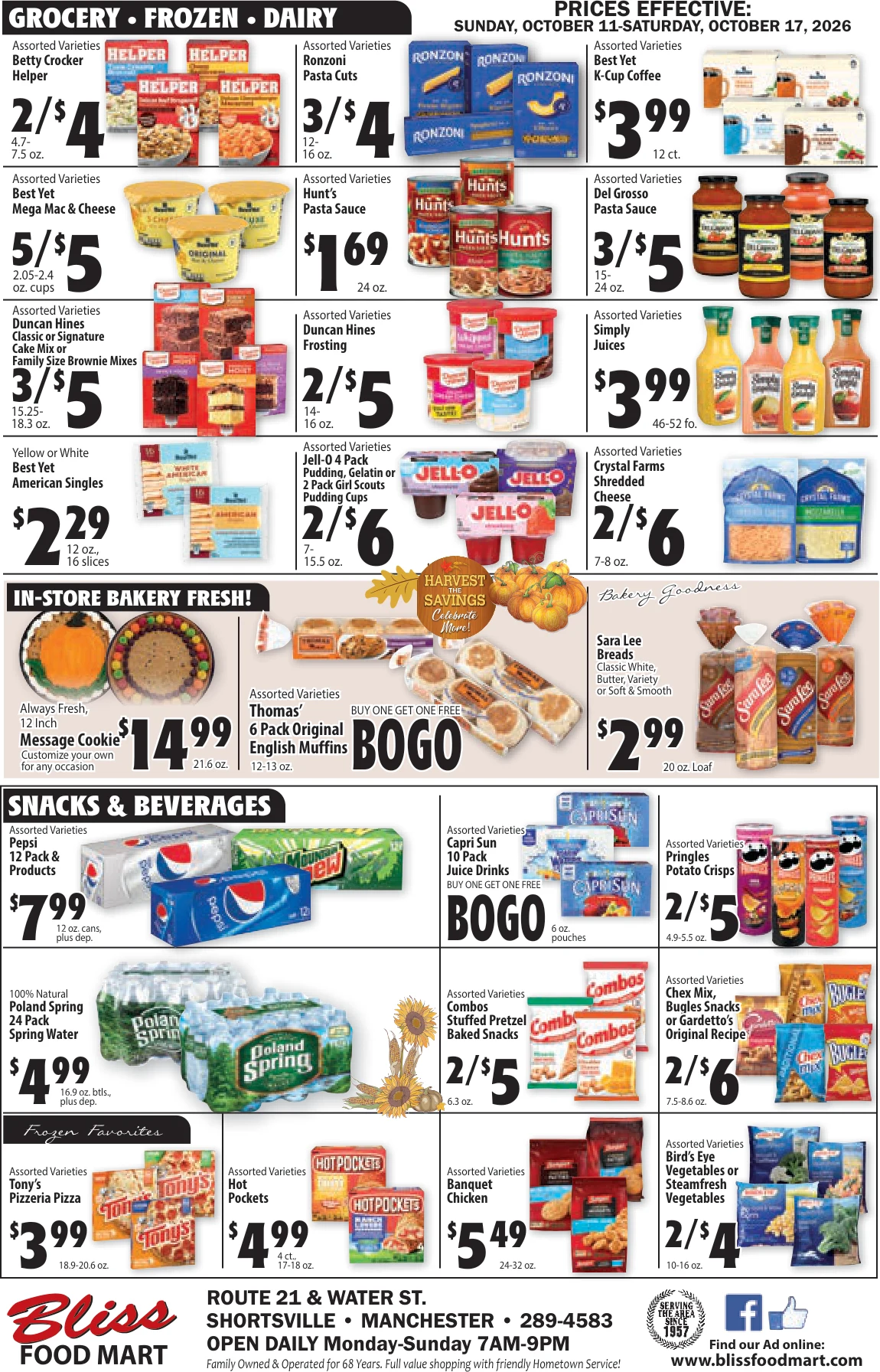 Bliss Shurfine Food Mart Bliss Shurfine Food Mart - Page 2