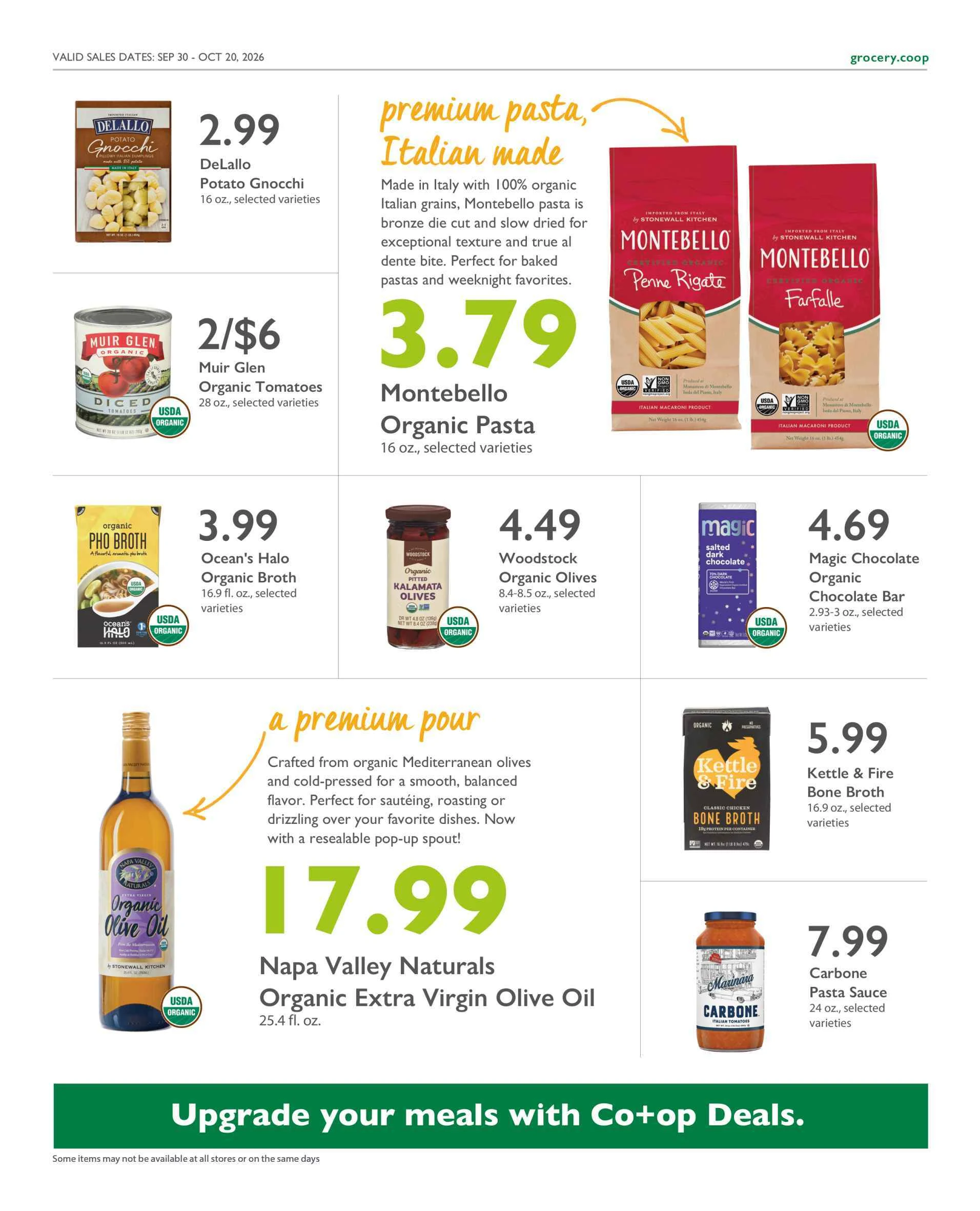 Bloomingfoods Co-op Market Co+op Deals September 30 – October 20, 2026 - Page 11