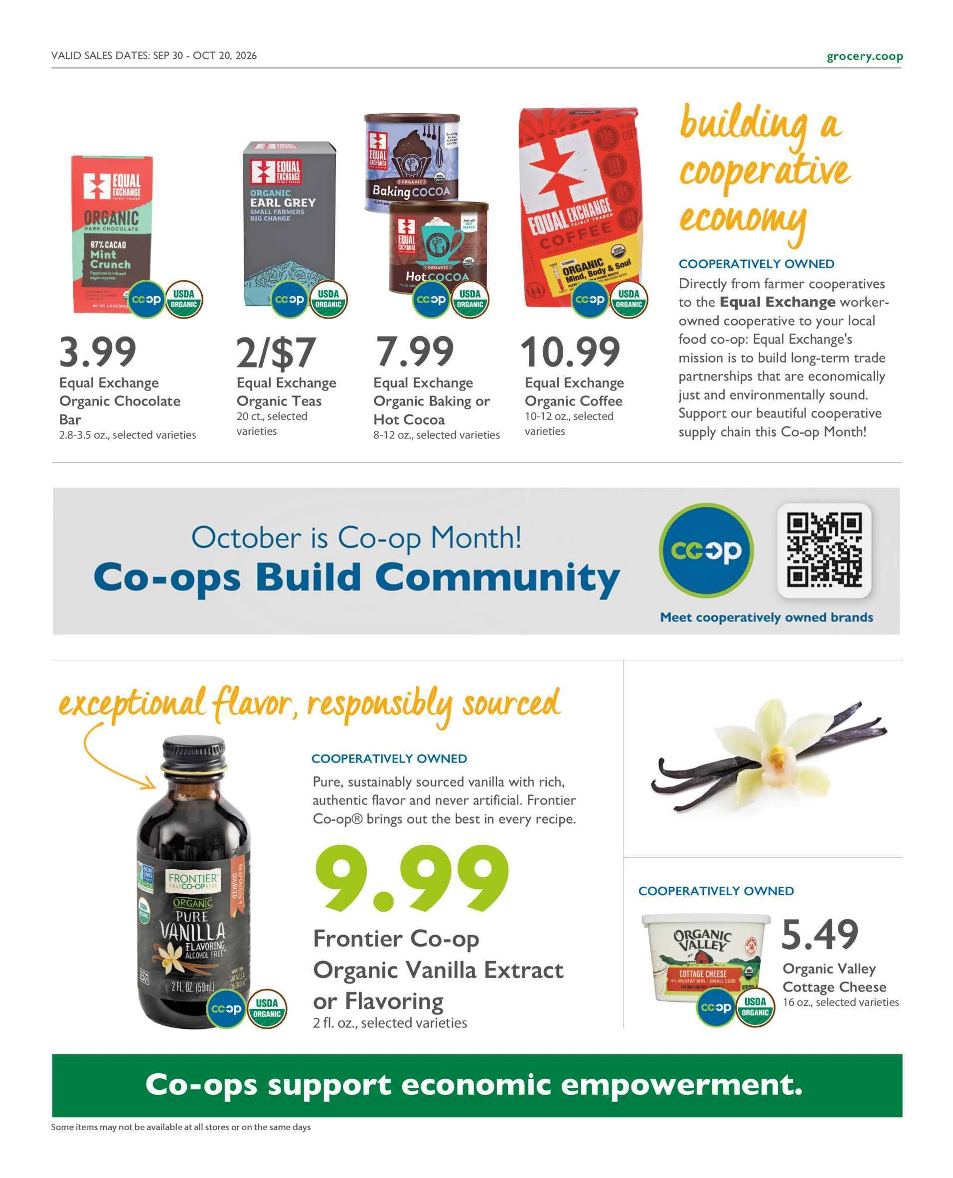 Bloomingfoods Co-op Market Co+op Deals September 30 – October 20, 2026 - Page 2