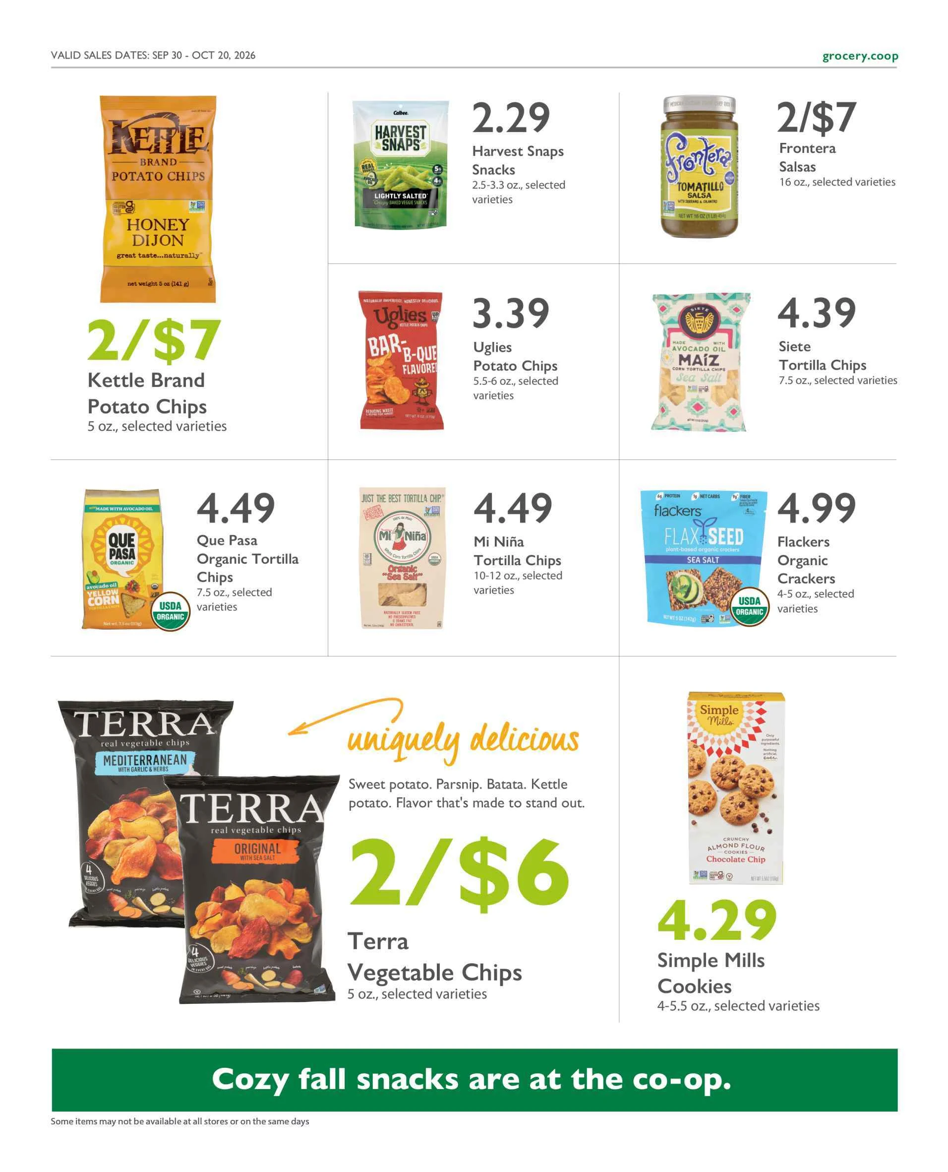 Bloomingfoods Co-op Market Co+op Deals September 30 – October 20, 2026 - Page 7