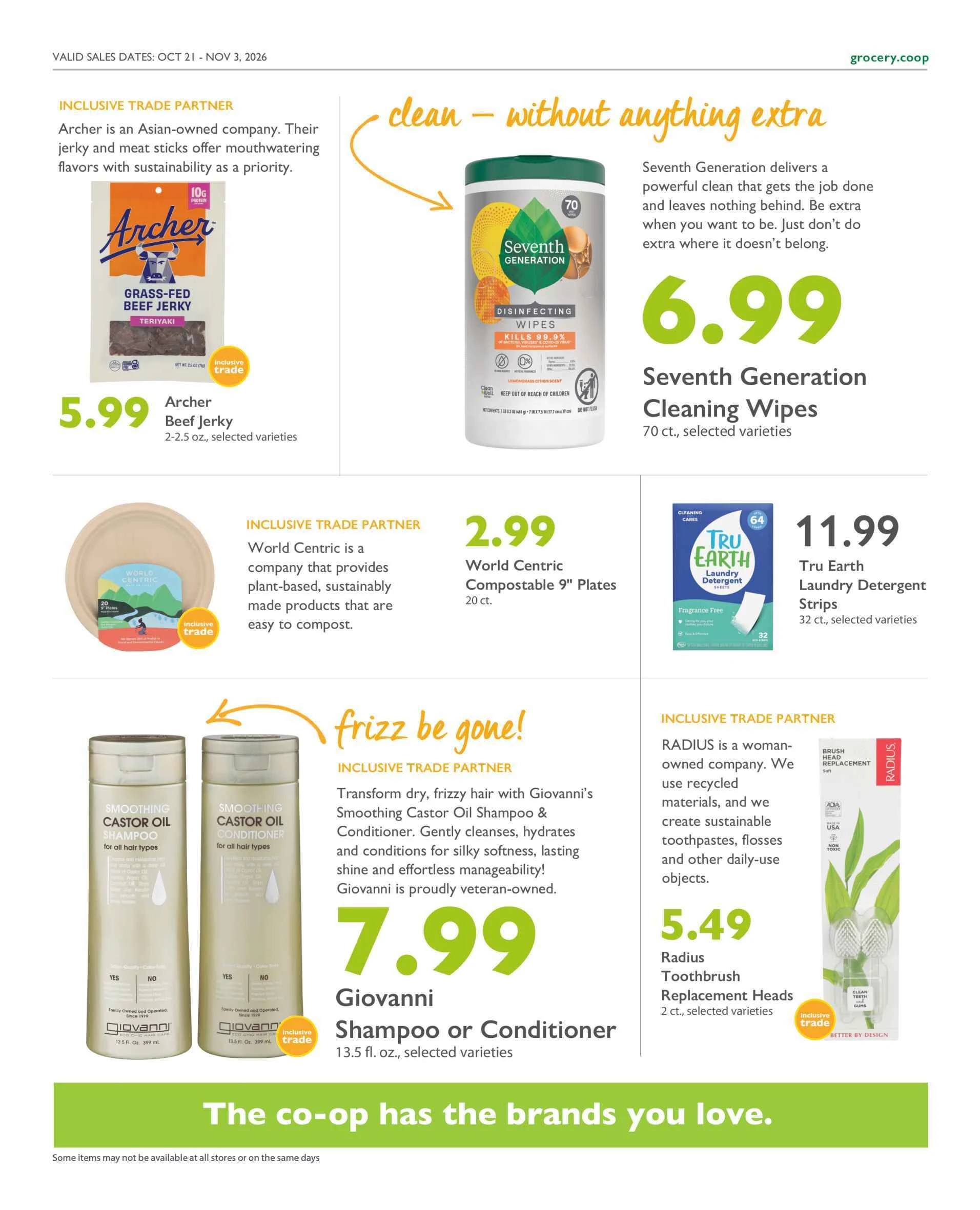 Bloomingfoods Co-op Market Co+op Deals October 21 – November 3, 2026 - Page 14