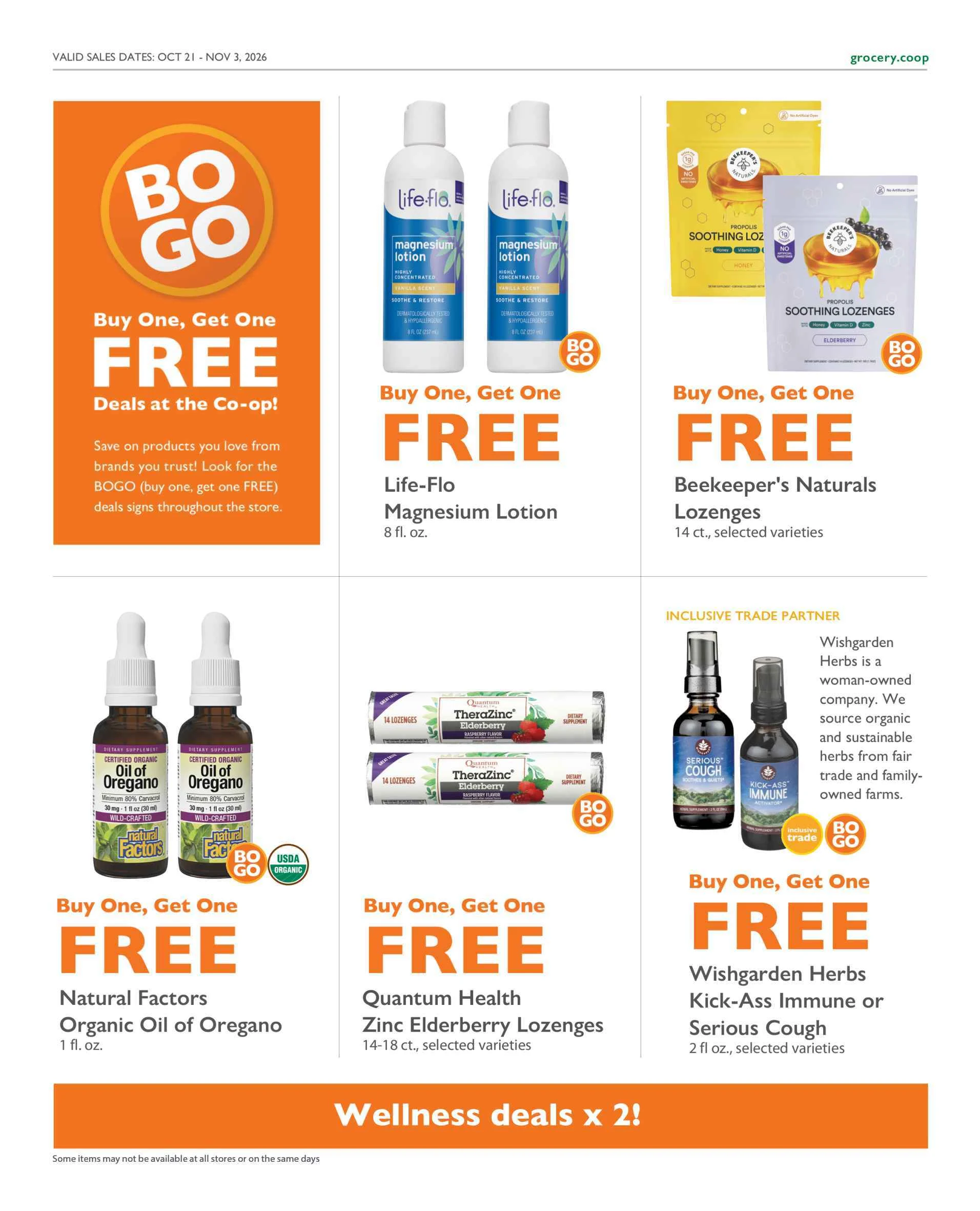 Bloomingfoods Co-op Market Co+op Deals October 21 – November 3, 2026 - Page 2