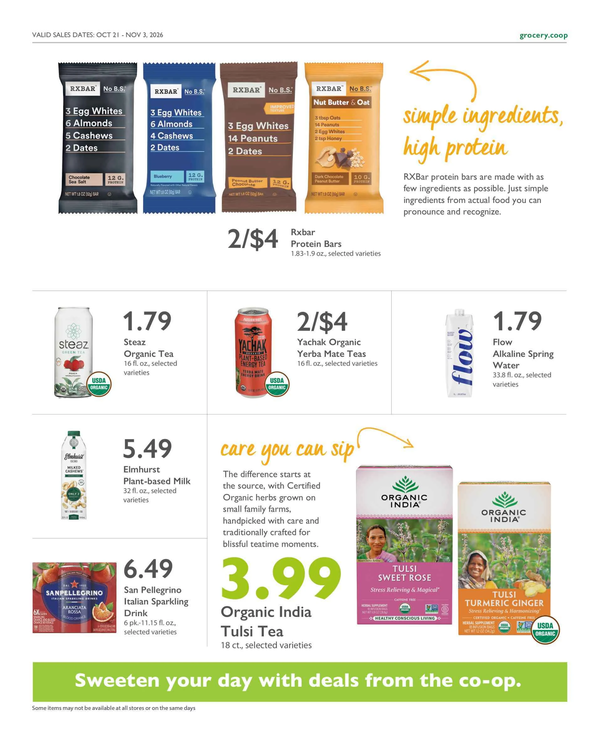 Bloomingfoods Co-op Market Co+op Deals October 21 – November 3, 2026 - Page 9