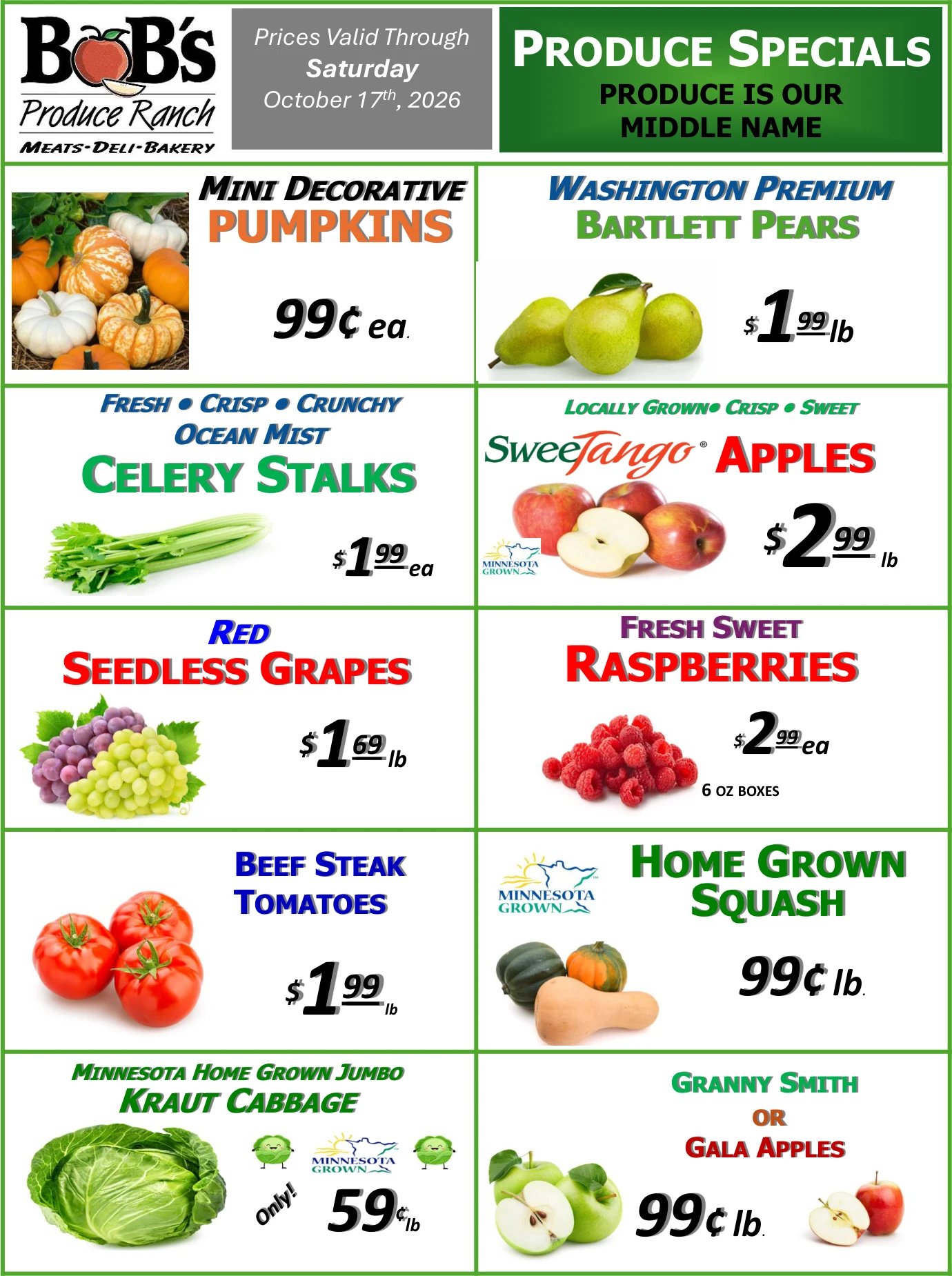 BoB's Produce Ranch BoB's Produce Ranch - Page 1