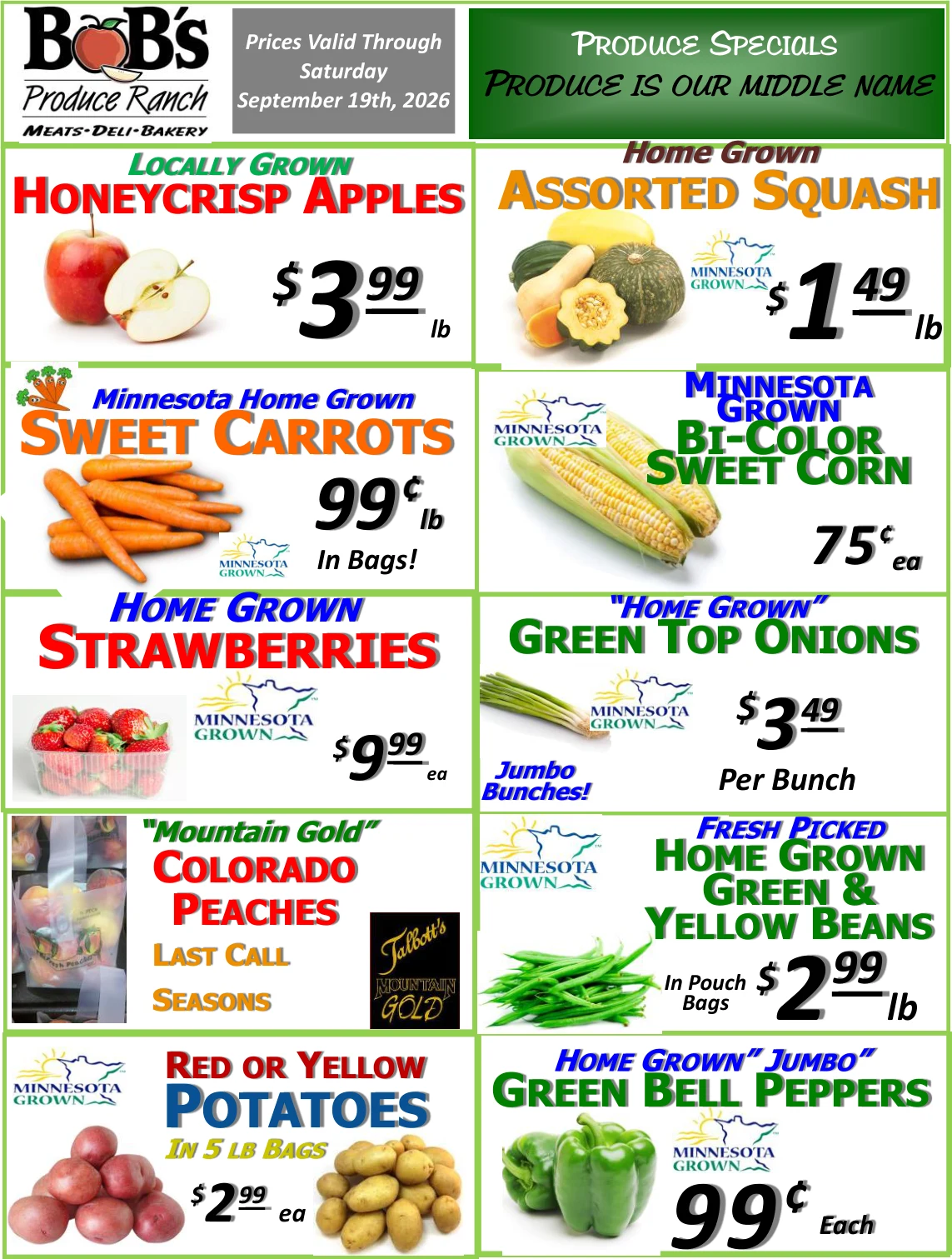 BoB's Produce Ranch BoB's Produce Ranch - Page 1