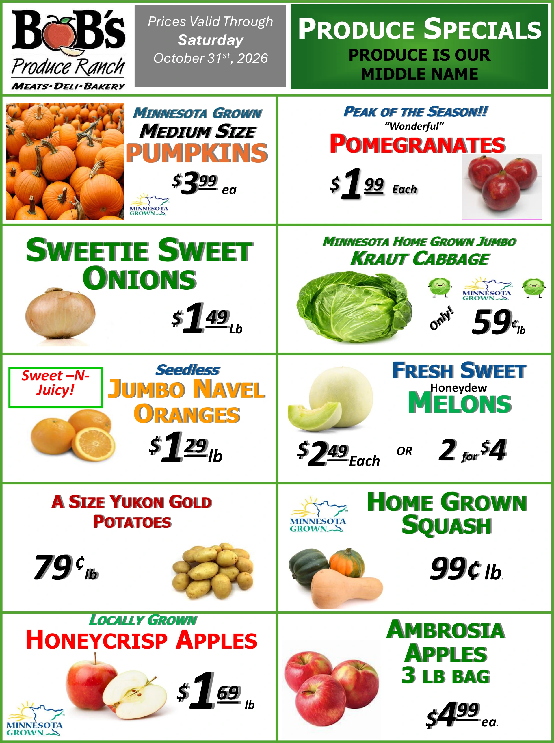 BoB's Produce Ranch BoB's Produce Ranch - Page 1