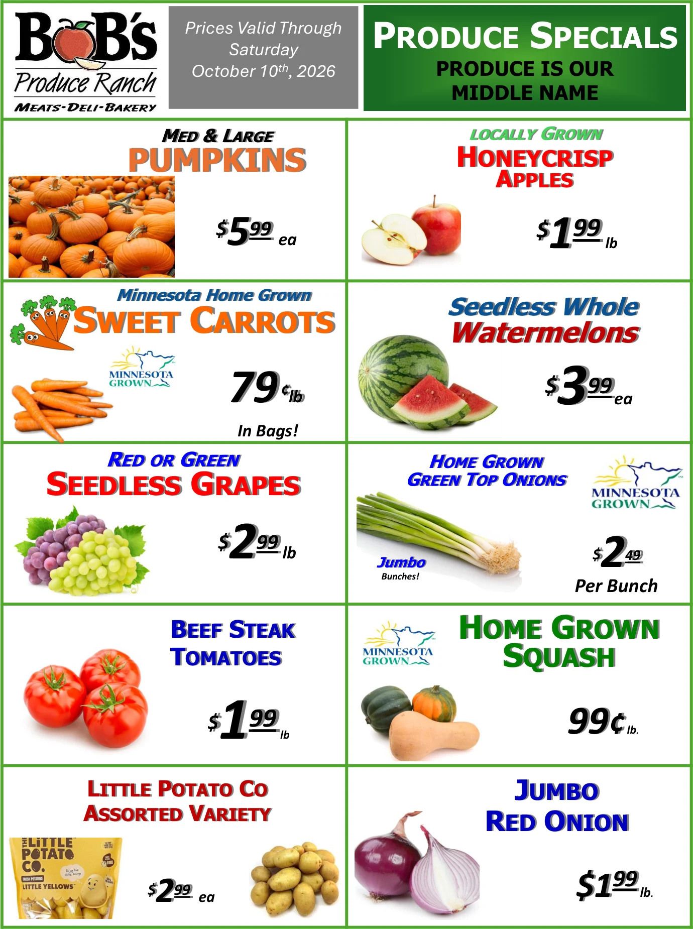 BoB's Produce Ranch BoB's Produce Ranch - Page 1