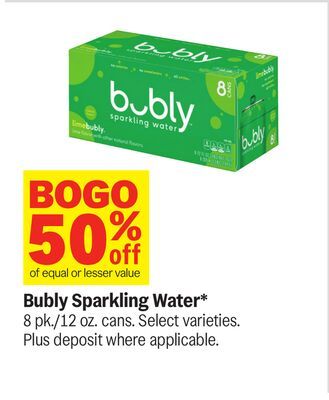 Bubly Sparkling Water