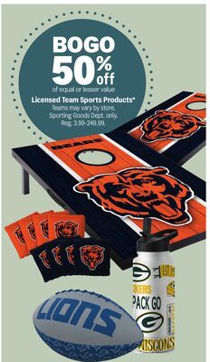 Licensed Team Sports Products