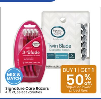 Signature Care Razors