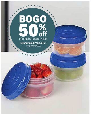Rubbermaid Pack & Go