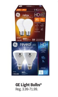 GE Light Bulbs