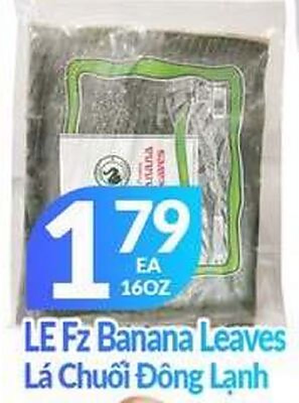 LE Fz Banana Leaves - Lams Seafood Market weekly ad deal