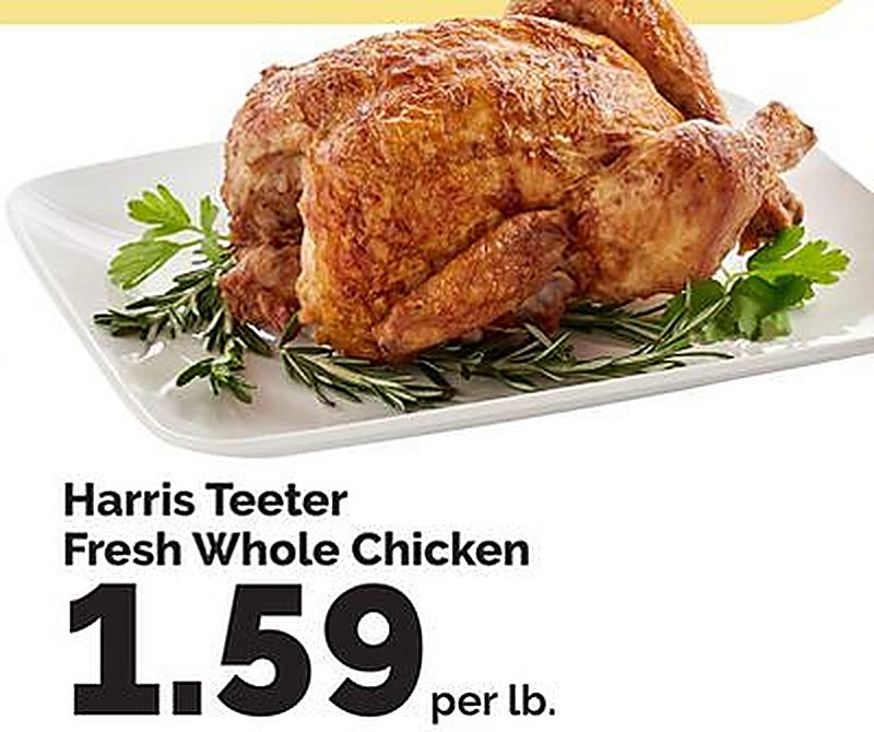 Fresh Whole Chicken - Harris Teeter weekly ad deal