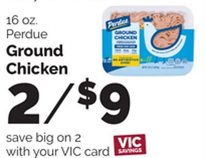 Perdue Ground Chicken - Harris Teeter weekly ad deal