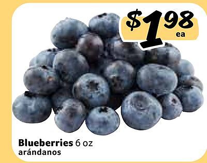 Blueberries / arándanos - Fresco Y Mas weekly ad deal