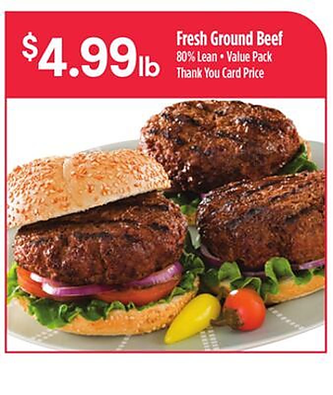 Fresh Ground Beef - Bashas weekly ad deal