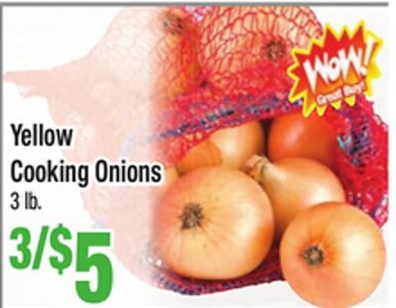 Yellow Cooking Onions - Food Pride Market weekly ad deal
