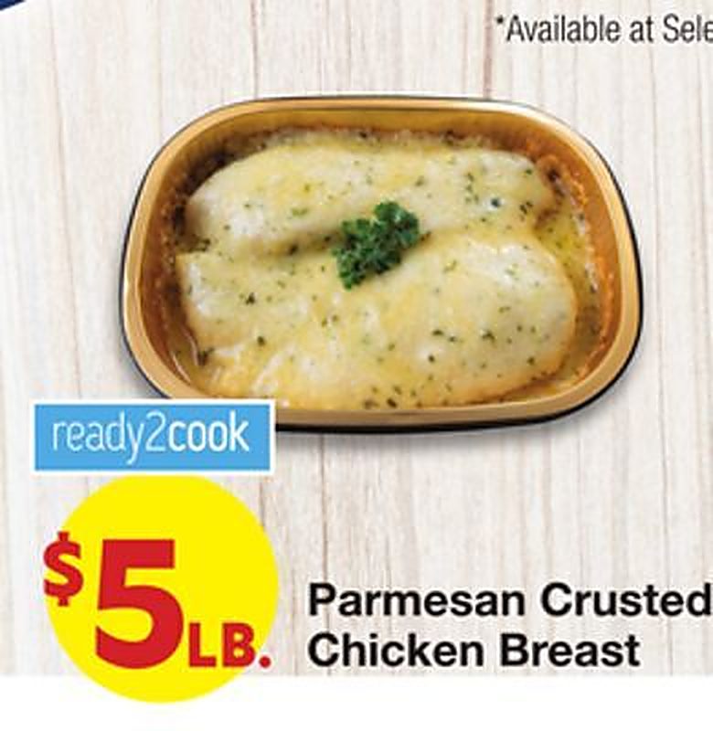 Parmesan Crusted Chicken Breast - Market Street weekly ad deal