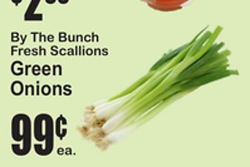 By The Bunch Fresh Scallions - Superfresh weekly ad deal