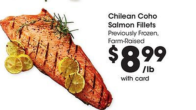 Chilean Coho Salmon Fillets - QFC weekly ad deal