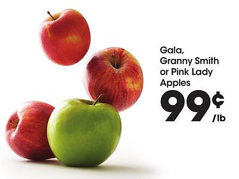 Gala, Granny Smith or Pink Lady Apples - Foods Co weekly ad deal