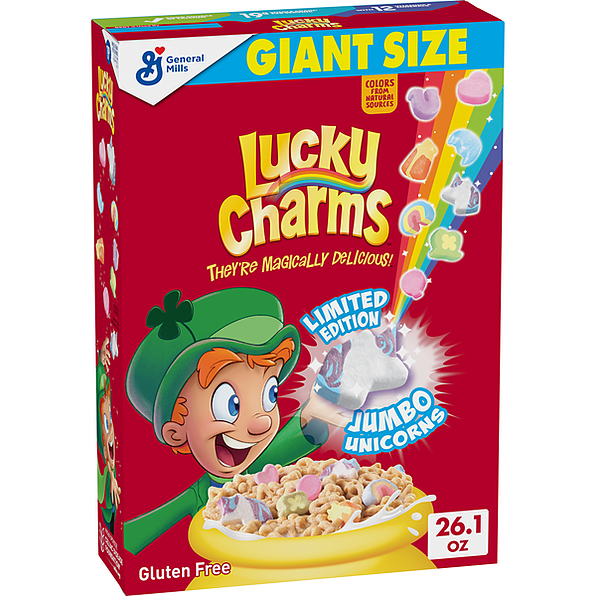 General Mills Lucky Charms Giant Size Cereal