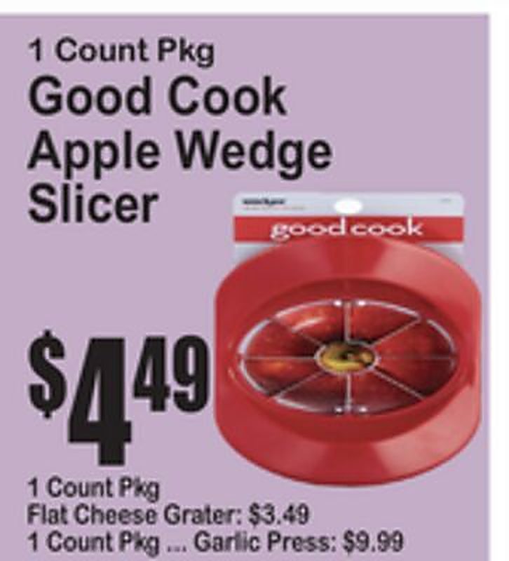 1 Count Pkg Good Cook Apple Wedge Slicer - Superfresh weekly ad deal