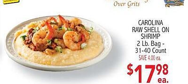 CAROLINA RAW SHELL ON SHRIMP - Ingles Markets weekly ad deal
