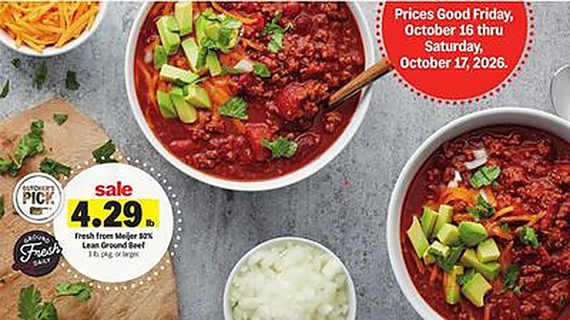 Fresh from Meijer 80% Lean Ground Beef - Meijer weekly ad deal