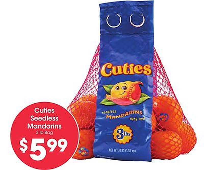 Cuties Seedless Mandarins - Foods Co weekly ad deal