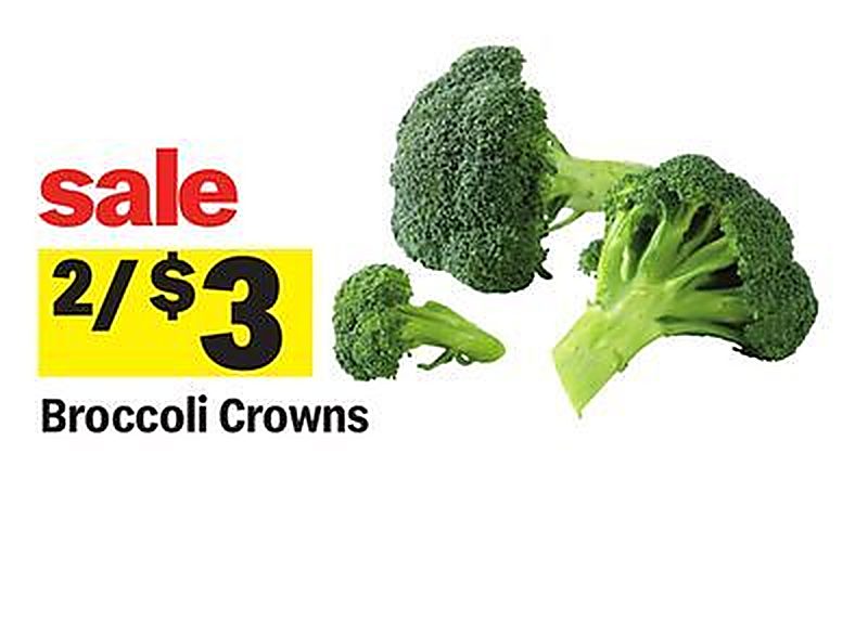 Broccoli Crowns - Meijer weekly ad deal