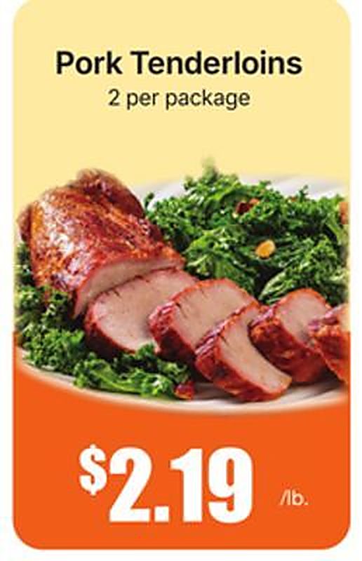 Pork Tenderloins - Marcs weekly ad deal