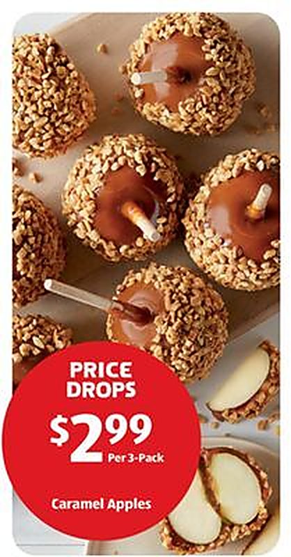 Caramel Apples - Aldi weekly ad deal
