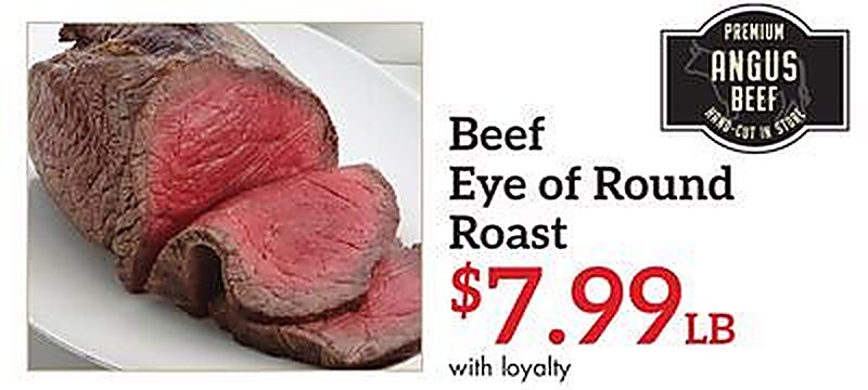 Beef Eye of Round Roast - Remke Markets weekly ad deal