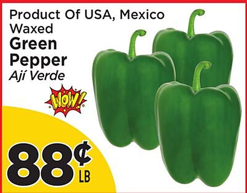 Product Of USA, Mexico Waxed Green Pepper - Presidente Supermarketss weekly ad deal