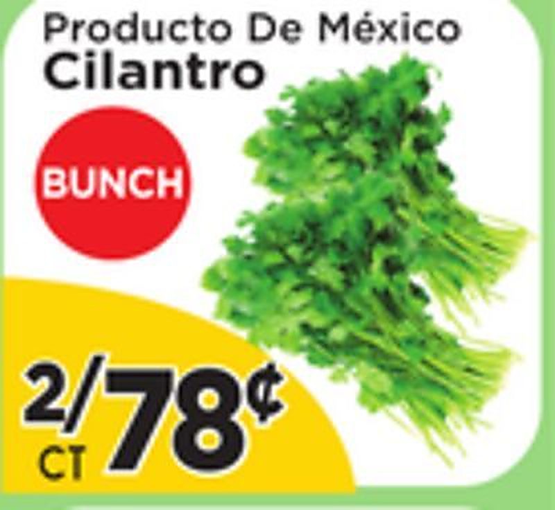 Producto De México Cilantro - Presidente Supermarketss weekly ad deal