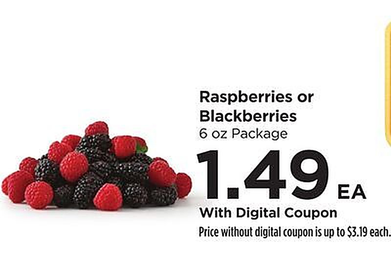 Raspberries or Blackberries - Food 4 Less weekly ad deal