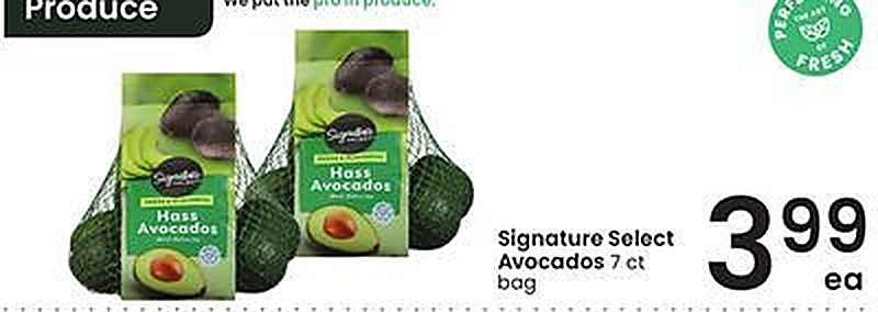 Signature Select Avocados - Albertsons weekly ad deal