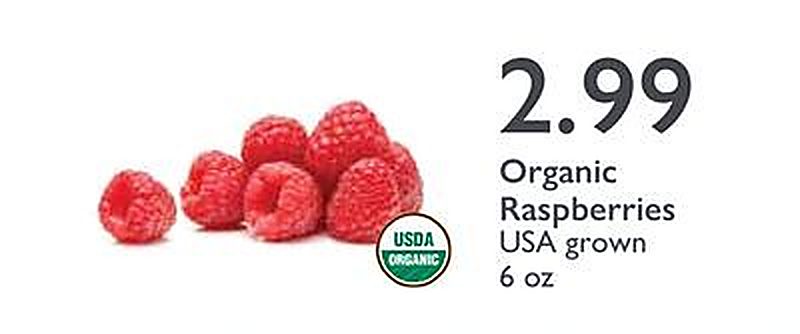 Organic Raspberries - Outpost Natural Foods weekly ad deal