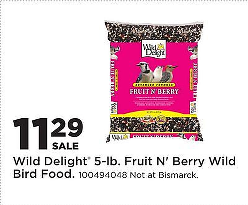 Wild Delight® 5-lb. Fruit N' Berry Wild Bird Food - Fleet Farm weekly ad deal