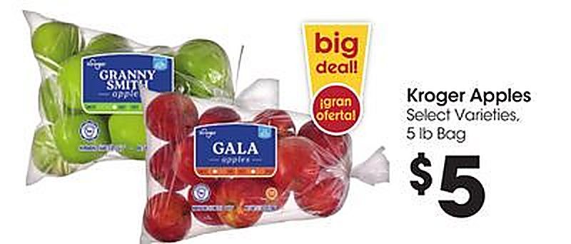 Kroger Apples - Foods Co weekly ad deal