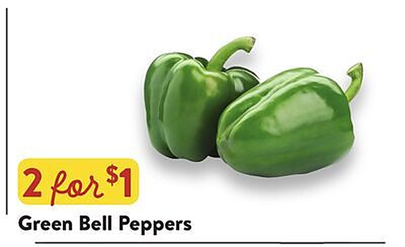 Green Bell Peppers - Fresh Thyme Market weekly ad deal
