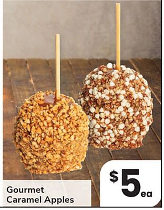 Gourmet Caramel Apples - Vons weekly ad deal