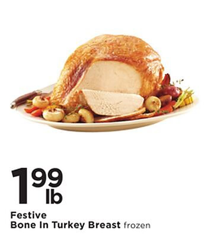 Festive Bone In Turkey Breast - Cub Foods weekly ad deal