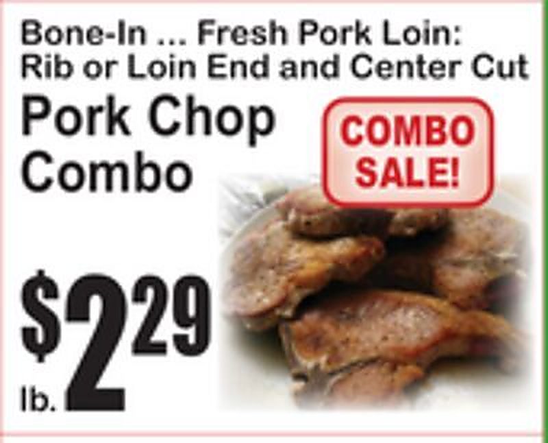 Pork Chop Combo - Superfresh weekly ad deal