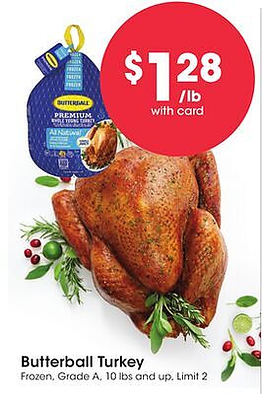 Butterball Turkey - Smith's Food and Drug weekly ad deal