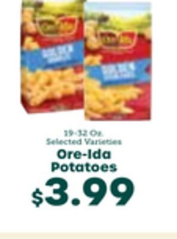 Ore-Ida Potatoes - Little Giant Farmers Market weekly ad deal